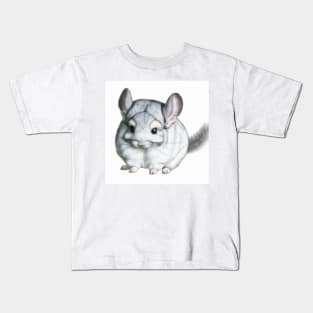 cute chinchilla 9 Kids T-Shirt